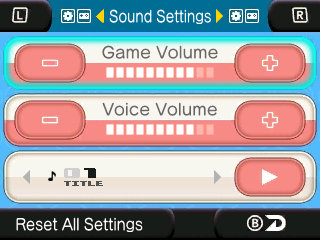 Sound Settings