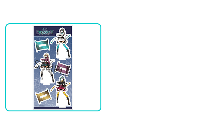 アクリルPOPスタンド3種