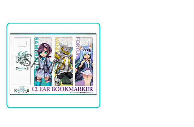 クリアしおり4種セット