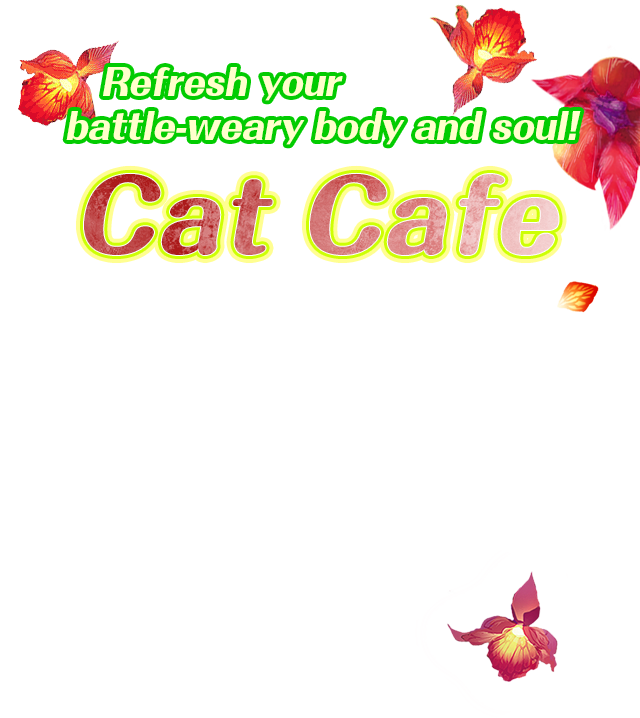 Refresh your battle-weary body and soul! - Cat Cafe