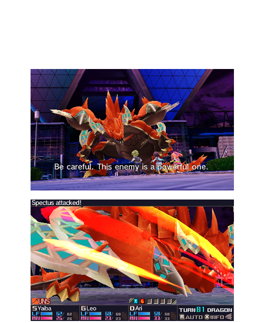The dragon that suddenly attacks the amusement facility built at Nodens Enterprises. To protect the terrified populace, the protagonists rise to challenge the High Dragon.