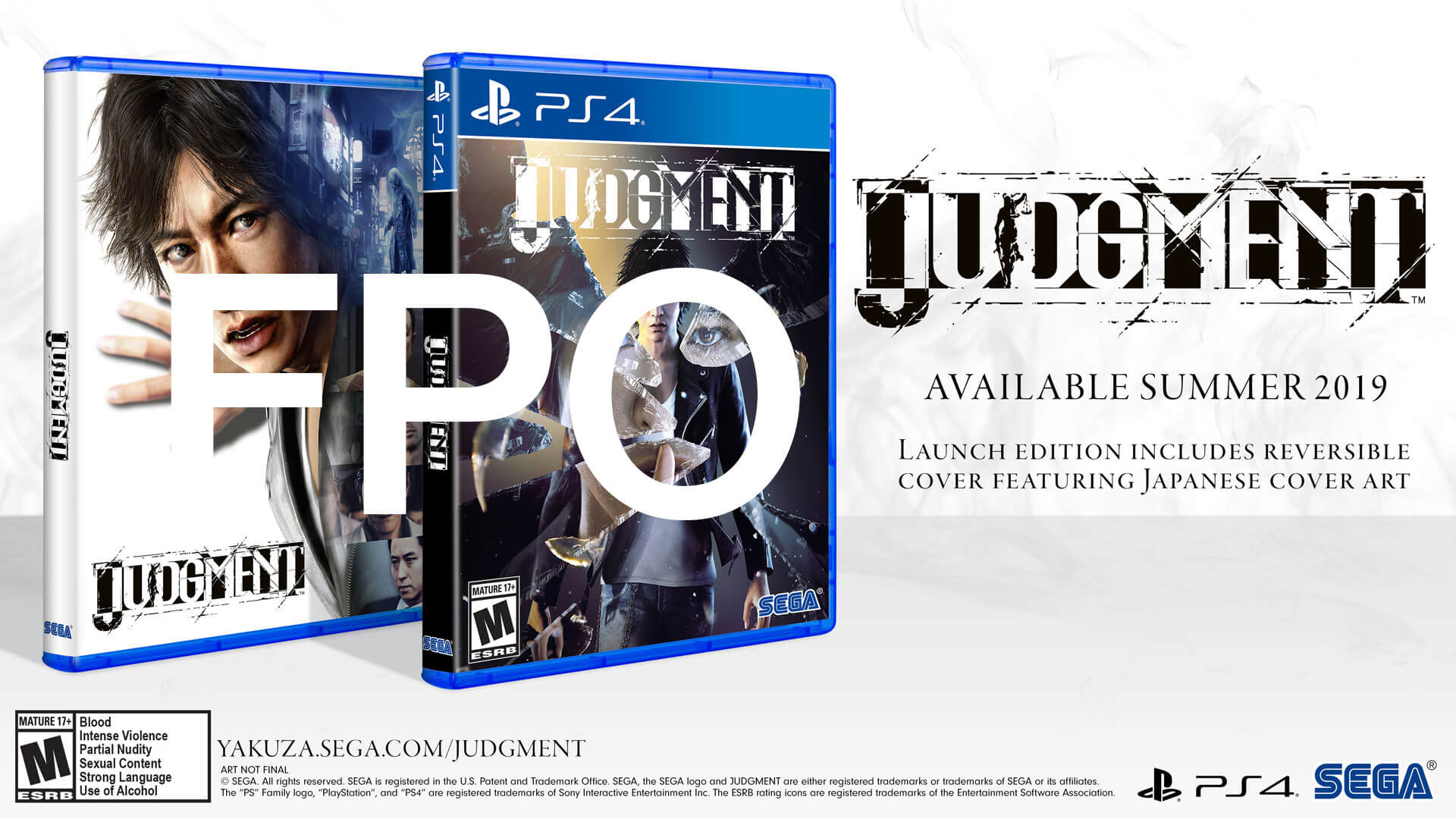 Judgment Double Sided Cover