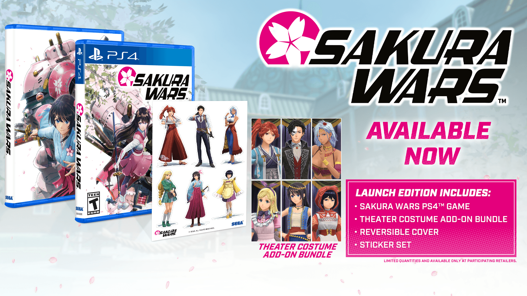 Sakura Wars Product Glamshot