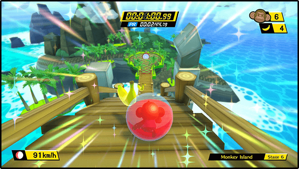 Monkey ball clearance game